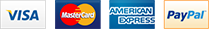 Accepted payment cards