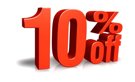 10 Percent Off